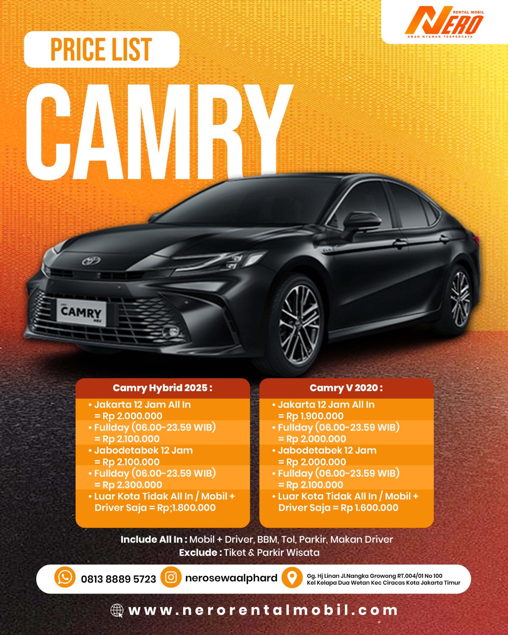 Toyota Camry Hybrid 2025